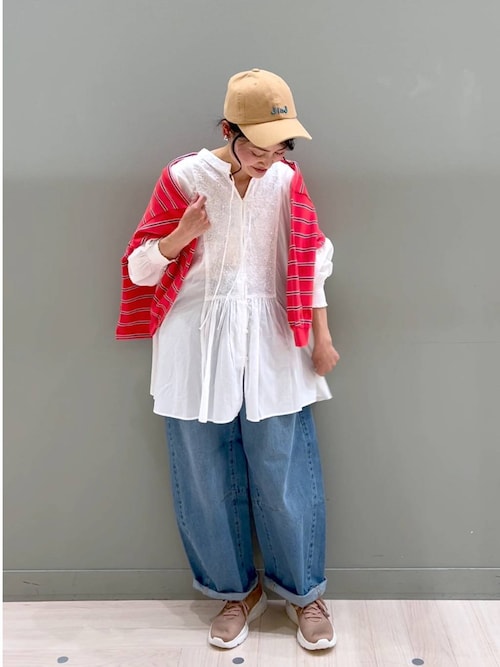 studio CLIP＊ヘンリーネックマルチボーダープルオーバー studio CLIP tシャツ 「ONKUL掲載商品」ヘンリーネックマルチ