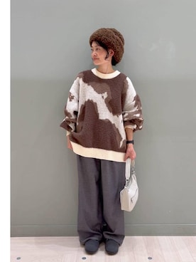 「アイテム（その他シューズ）」を使った、ともちんさん（レディース・153cm）の冬コーディネート