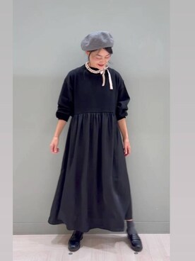 「アイテム（帽子）」を使った、ともちんさん（レディース・153cm・40代）の秋コーディネート