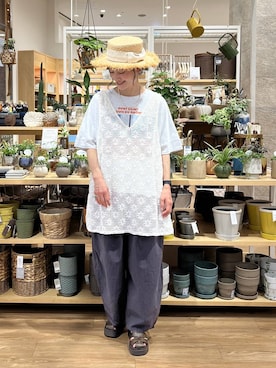 ともちんさん(レディース・153cm)の夏コーディネート