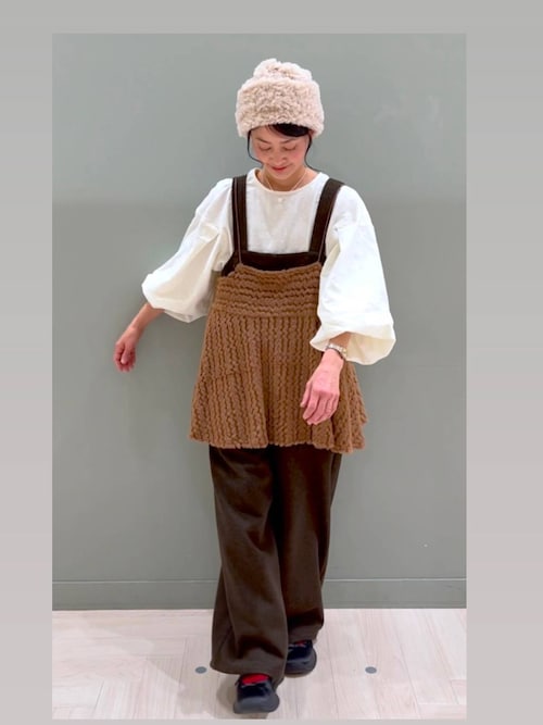 セール】起毛オールインワン[プラスサイズあり]（つなぎ