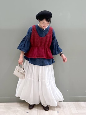 ともちんさん（レディース・153cm）の冬コーディネート