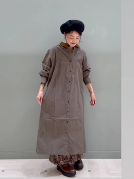 「アイテム（ワンピース/ドレス）」を使った、ともちんさん（レディース・153cm・40代）の秋コーディネート