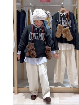 ともちんさん(レディース・153cm)の冬コーディネート