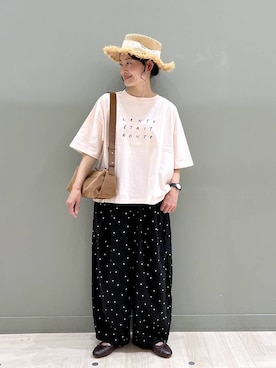 「リラックス」｜ともちんさん（レディース・153cm）の春コーディネート