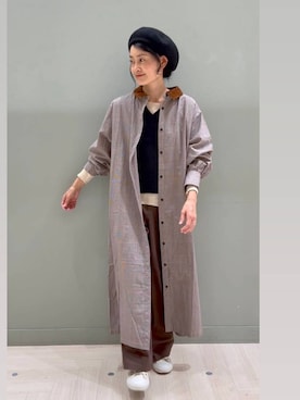 「アイテム（ワンピース/ドレス）」を使った、ともちんさん（レディース・153cm・40代）の秋コーディネート