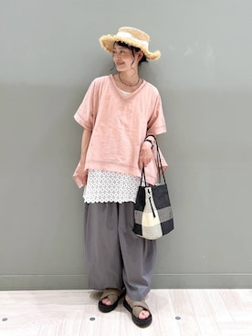 ともちんさん(レディース・153cm)の夏コーディネート