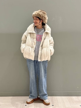 「旅行」｜ともちんさん（レディース・153cm）の冬コーディネート