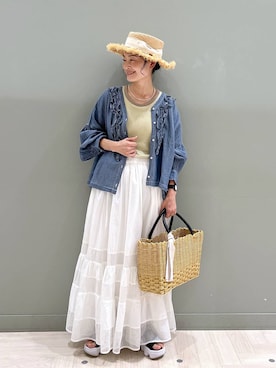 ともちんさん(レディース・153cm)の夏コーディネート