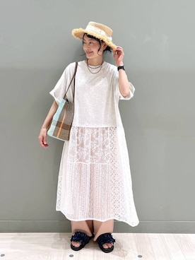 ともちんさん（レディース・153cm）の夏コーディネート