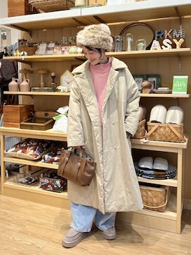 「studio CLIP（スタディオクリップ）のアイテム」を使った、ともちんさん（レディース・153cm）の冬コーディネート