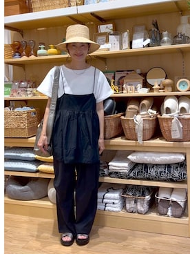 「アイテム（キャミソール）」を使った、ともちんさん（レディース・153cm・40代）の夏コーディネート