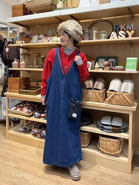 ともちんさん（レディース・153cm）の冬コーディネート