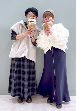 「アイテム（シューズ）」を使った、ともちんさん（レディース・153cm・40代）の秋コーディネート