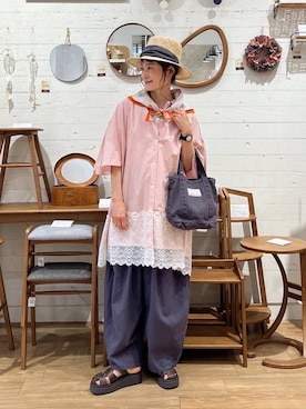 ともちんさん(レディース・153cm)の夏コーディネート