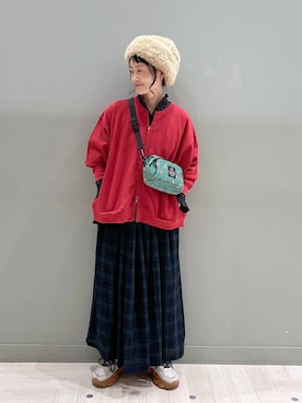「studio CLIP（スタディオクリップ）のアイテム」を使った、ともちんさん（レディース・153cm）の秋コーディネート