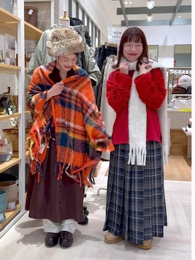 「リラックス」｜ともちんさん（レディース・153cm）の冬コーディネート