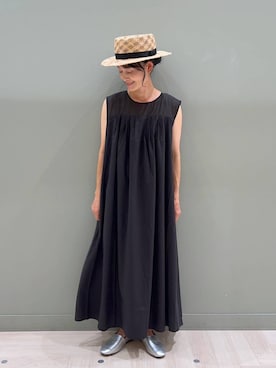 「アイテム（ワンピース/ドレス）」を使った、ともちんさん（レディース・153cm・40代）の夏コーディネート