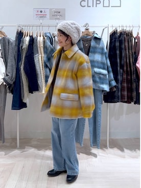 「studio CLIP（スタディオクリップ）のアイテム」を使った、ともちんさん（レディース・153cm）の秋コーディネート