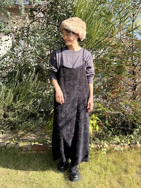 「アイテム（ワンピース/ドレス）」を使った、ともちんさん（レディース・153cm・40代）の冬コーディネート