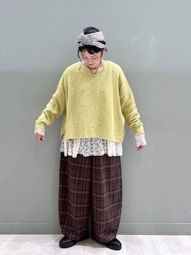 「studio CLIP（スタディオクリップ）のアイテム」を使った、ともちんさん（レディース・153cm）の秋コーディネート