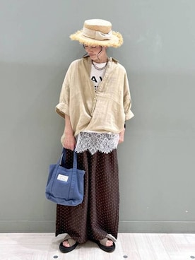 ともちんさん(レディース・153cm)の夏コーディネート