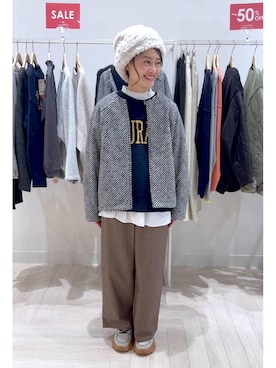 ともちんさん（レディース・153cm）の冬コーディネート