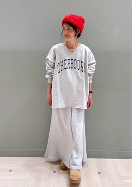 「リラックス」｜ともちんさん（レディース・153cm）の冬コーディネート