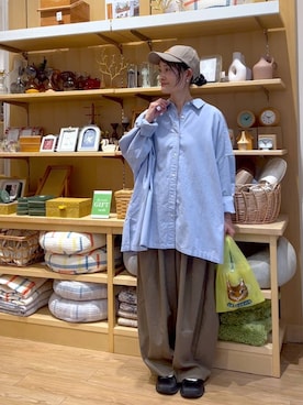 「アイテム（インテリア）」を使った、ともちんさん（レディース・153cm）の秋コーディネート