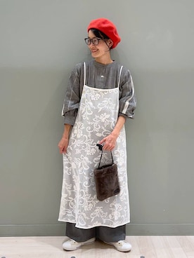 「アイテム（ワンピース/ドレス）」を使った、ともちんさん（レディース・153cm・40代）の秋コーディネート