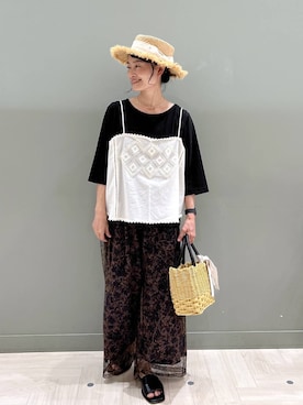 ともちんさん(レディース・153cm)の夏コーディネート