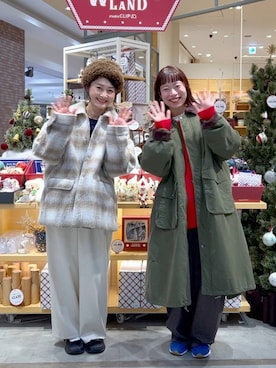 「アイテム（モッズコート）」を使った、ともちんさん（レディース・153cm・40代）の秋コーディネート