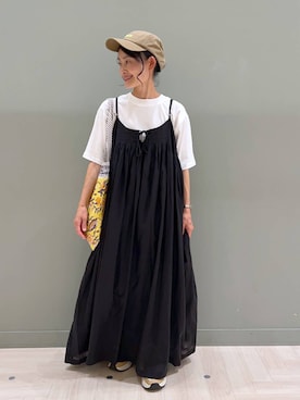 「アイテム（ワンピース/ドレス）」を使った、ともちんさん（レディース・153cm・40代）の夏コーディネート