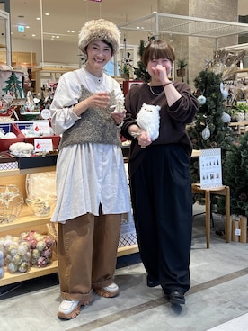 「アイテム（インテリア雑貨）」を使った、ともちんさん（レディース・153cm）の秋コーディネート