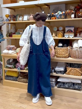 「アイテム（ワンピース/ドレス）」を使った、ともちんさん（レディース・153cm・40代）の秋コーディネート