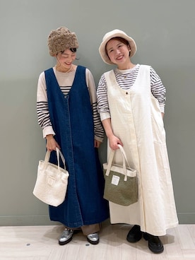 「アイテム（ワンピース/ドレス）」を使った、ともちんさん（レディース・153cm・40代）の秋コーディネート