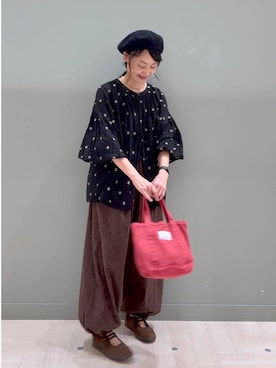「studio CLIP（スタディオクリップ）のアイテム」を使った、ともちんさん（レディース・153cm）の夏コーディネート