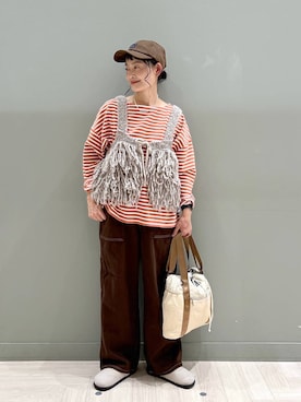 ともちんさん（レディース・153cm）の秋コーディネート