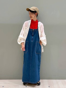 「アイテム（ワンピース/ドレス）」を使った、ともちんさん（レディース・153cm・40代）の秋コーディネート