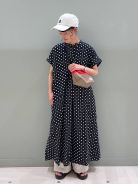 「アイテム（ワンピース/ドレス）」を使った、ともちんさん（レディース・153cm・40代）の夏コーディネート