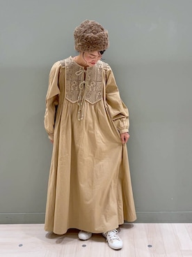 「アイテム（ワンピース/ドレス）」を使った、ともちんさん（レディース・153cm・40代）の秋コーディネート