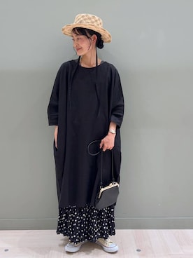 「アイテム（ワンピース/ドレス）」を使った、ともちんさん（レディース・153cm・40代）の春コーディネート