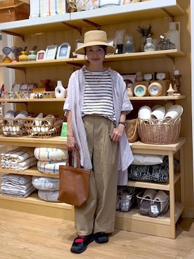 「アイテム（ワンピース/ドレス）」を使った、ともちんさん（レディース・153cm・40代）の夏コーディネート