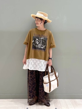 ともちんさん（レディース・153cm）の夏コーディネート