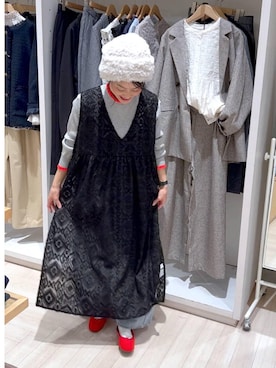 ともちんさん(レディース・153cm)の冬コーディネート