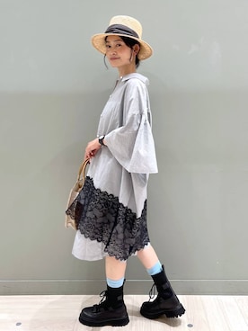 ともちんさん(レディース・153cm)の夏コーディネート