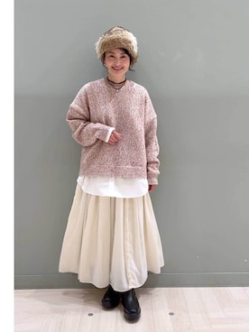 ともちんさん（レディース・153cm）の冬コーディネート