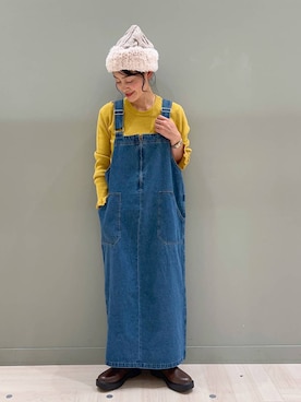 「アイテム（ワンピース/ドレス）」を使った、ともちんさん（レディース・153cm・40代）の秋コーディネート