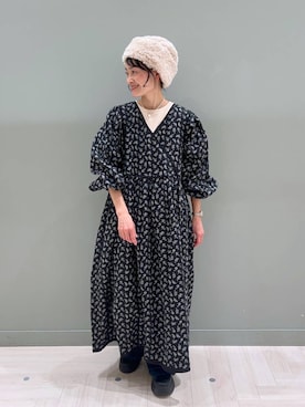 「アイテム（ワンピース/ドレス）」を使った、ともちんさん（レディース・153cm・40代）の冬コーディネート