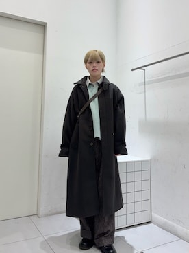 「SENSEOFPLACE」｜「アイテム（ジャケット/アウター）」を使った、dandayoさん（メンズ・166cm）の冬コーディネート
